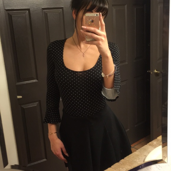 Forever 21 Tops - Polka dot leotard